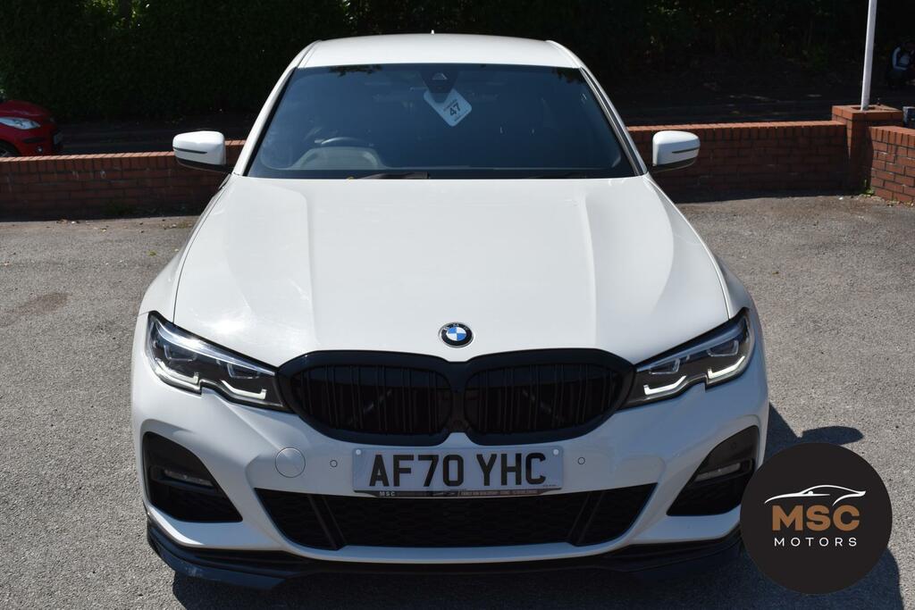 BMW 3 Series 2.0 330E 12Kwh M Sport Saloon Plug-in H AF70YHC White #3