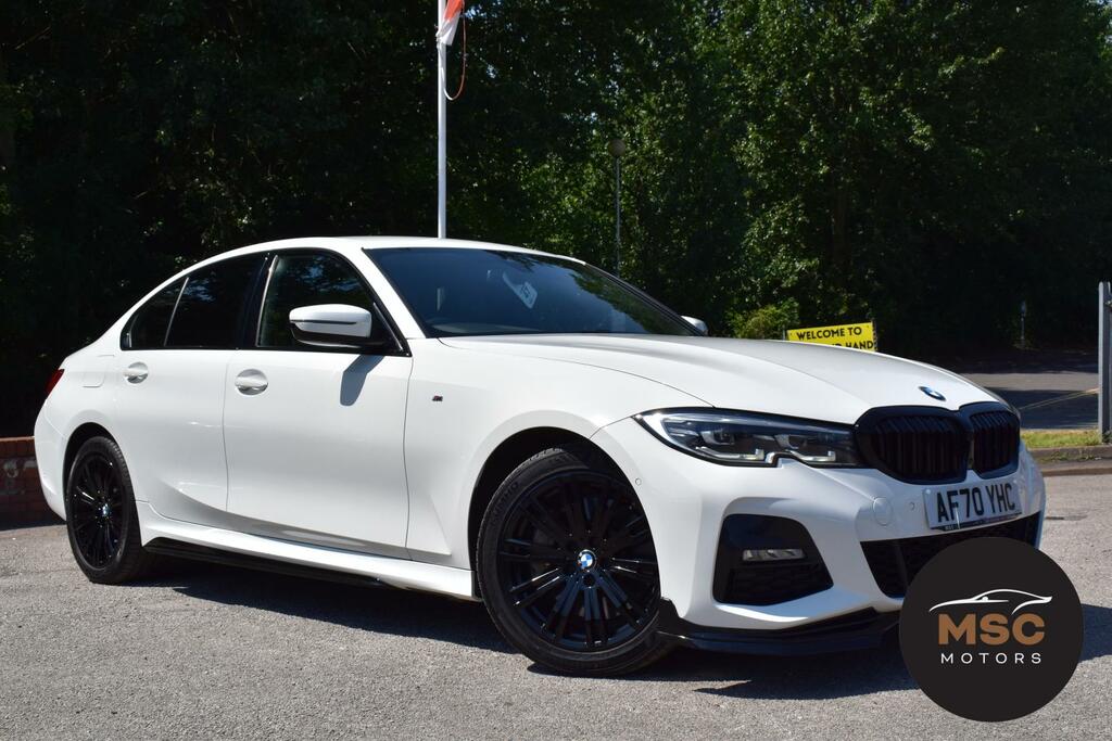 BMW 3 Series 2.0 330E 12Kwh M Sport Saloon Plug-in H AF70YHC White #2