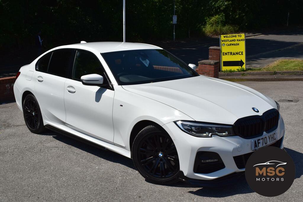 BMW 3 Series 2.0 330E 12Kwh M Sport Saloon Plug-in H White