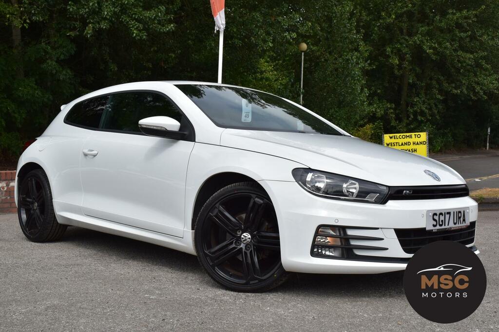 Volkswagen Scirocco 2.0 Tdi Bluemotion Tech R-line Hatchback Diese White #2