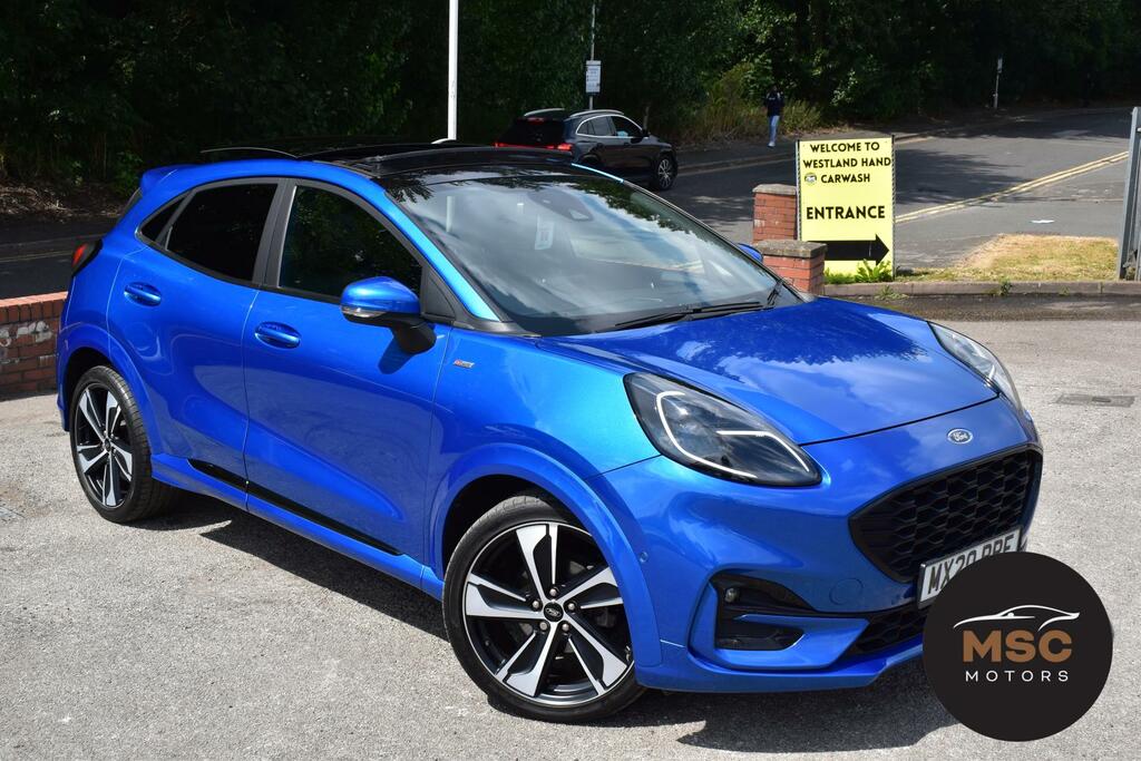 Ford Puma 1.0T Ecoboost Mhev St-line X First Edition Plus Su Blue