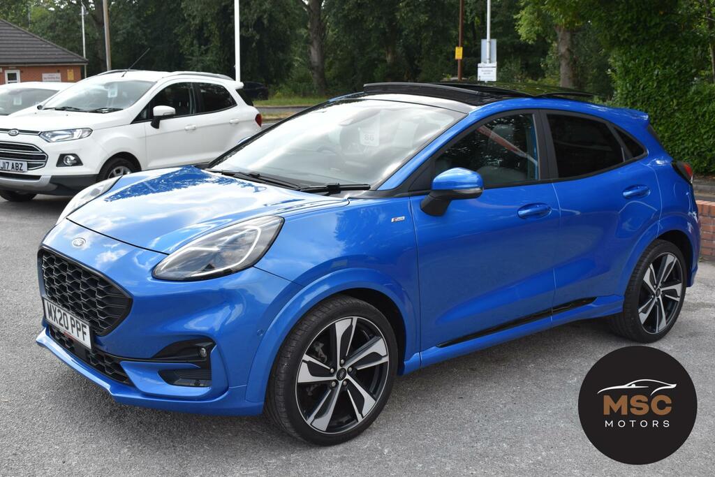 Ford Puma 1.0T Ecoboost Mhev St-line X First Edition Plus Su MX20PPF Blue #4