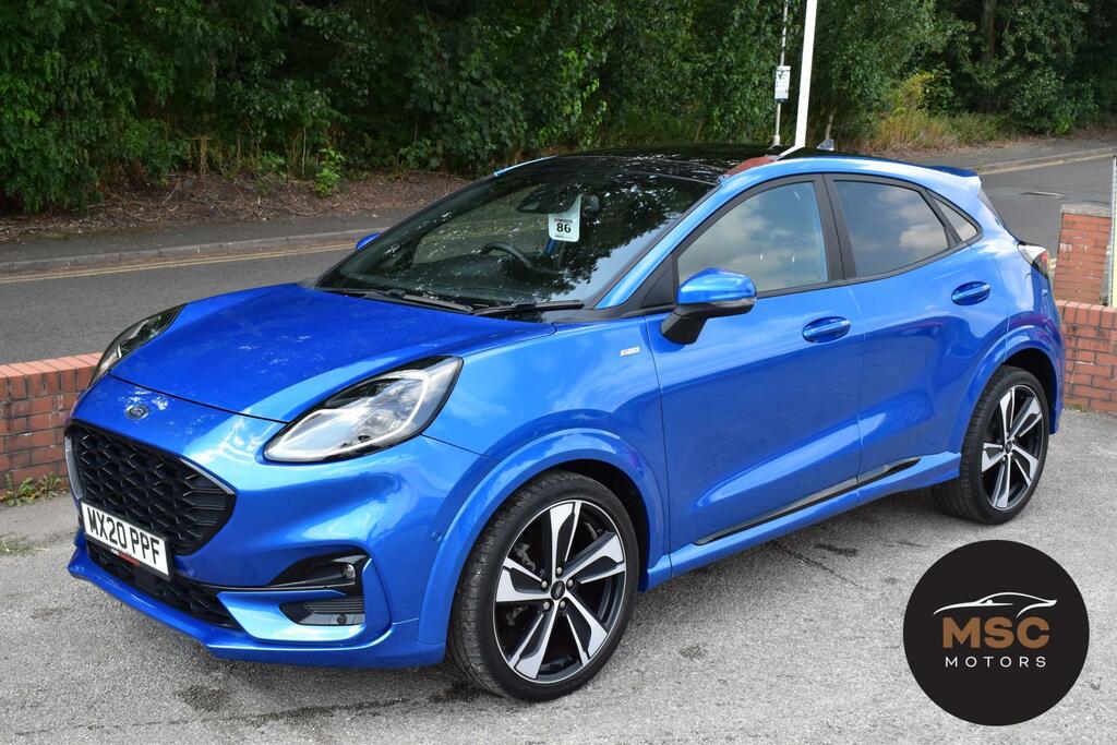 Ford Puma 1.0T Ecoboost Mhev St-line X First Edition Plus Su MX20PPF Blue #6