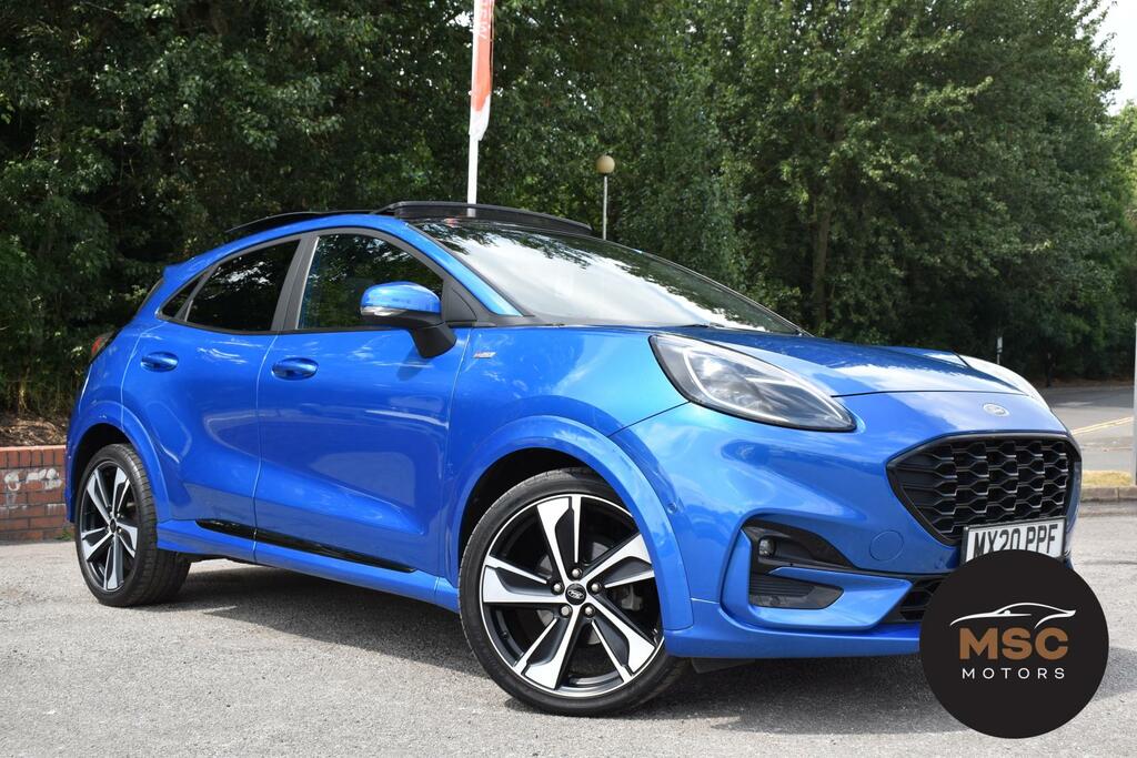 Ford Puma 1.0T Ecoboost Mhev St-line X First Edition Plus Su MX20PPF Blue #2