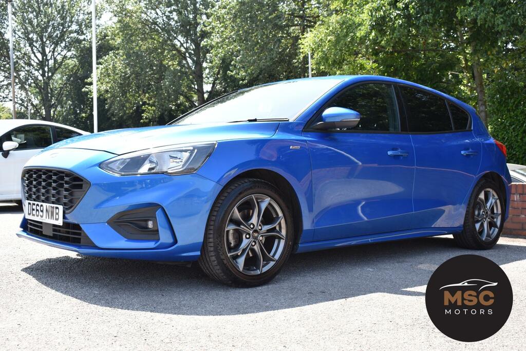Ford Focus 1.0T Ecoboost St-line Hatchback DE69NWB Blue #6