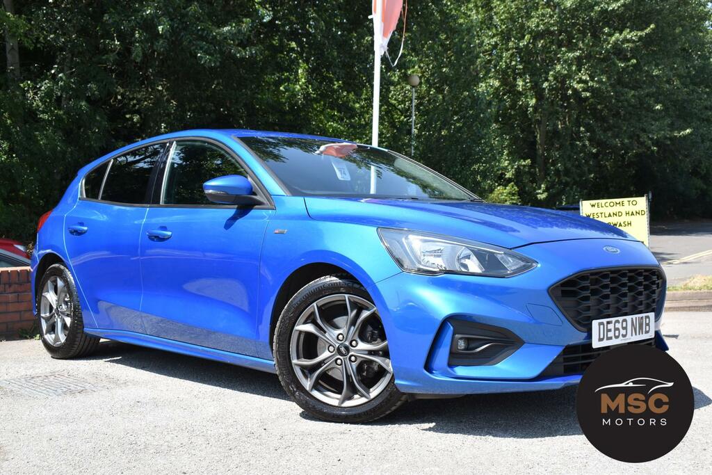 Ford Focus 1.0T Ecoboost St-line Hatchback Blue