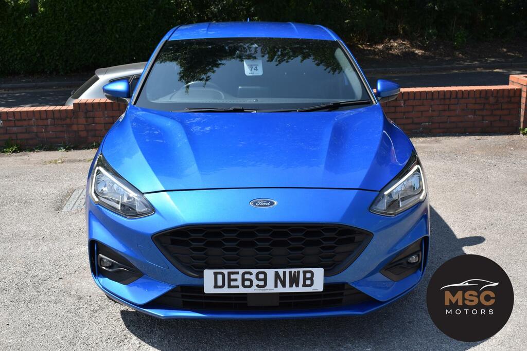 Ford Focus 1.0T Ecoboost St-line Hatchback DE69NWB Blue #3