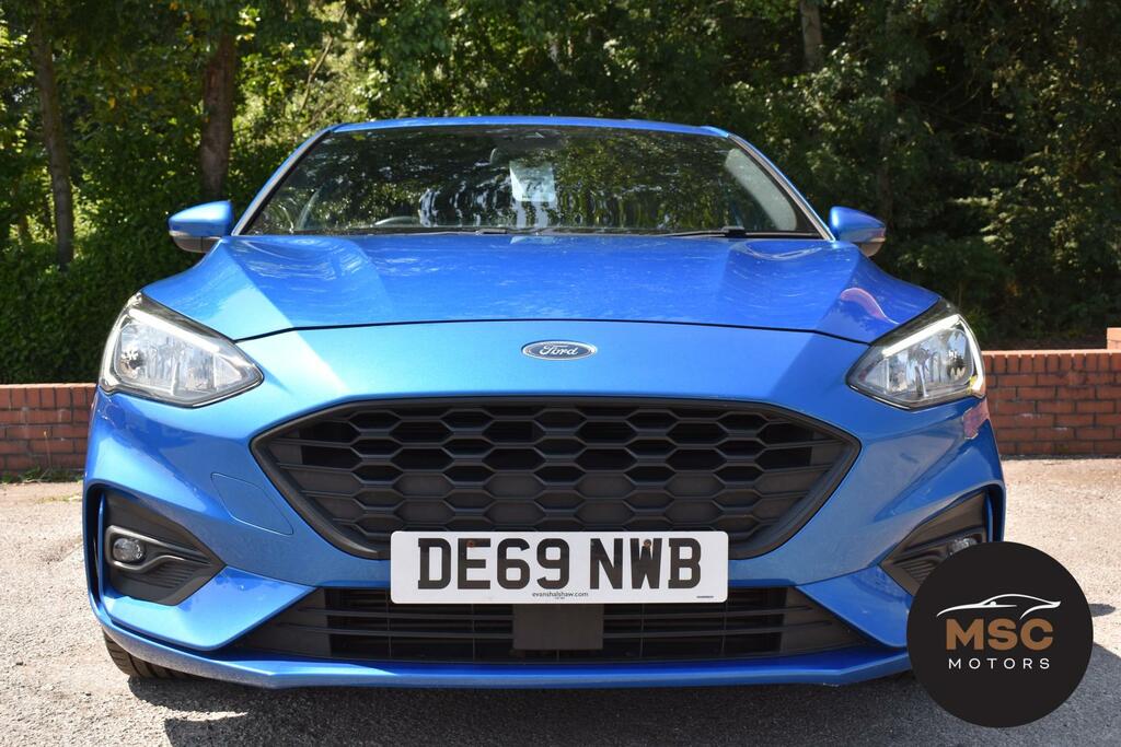 Ford Focus 1.0T Ecoboost St-line Hatchback DE69NWB Blue #4