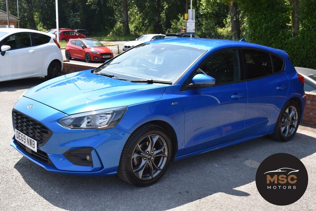Ford Focus 1.0T Ecoboost St-line Hatchback DE69NWB Blue #5