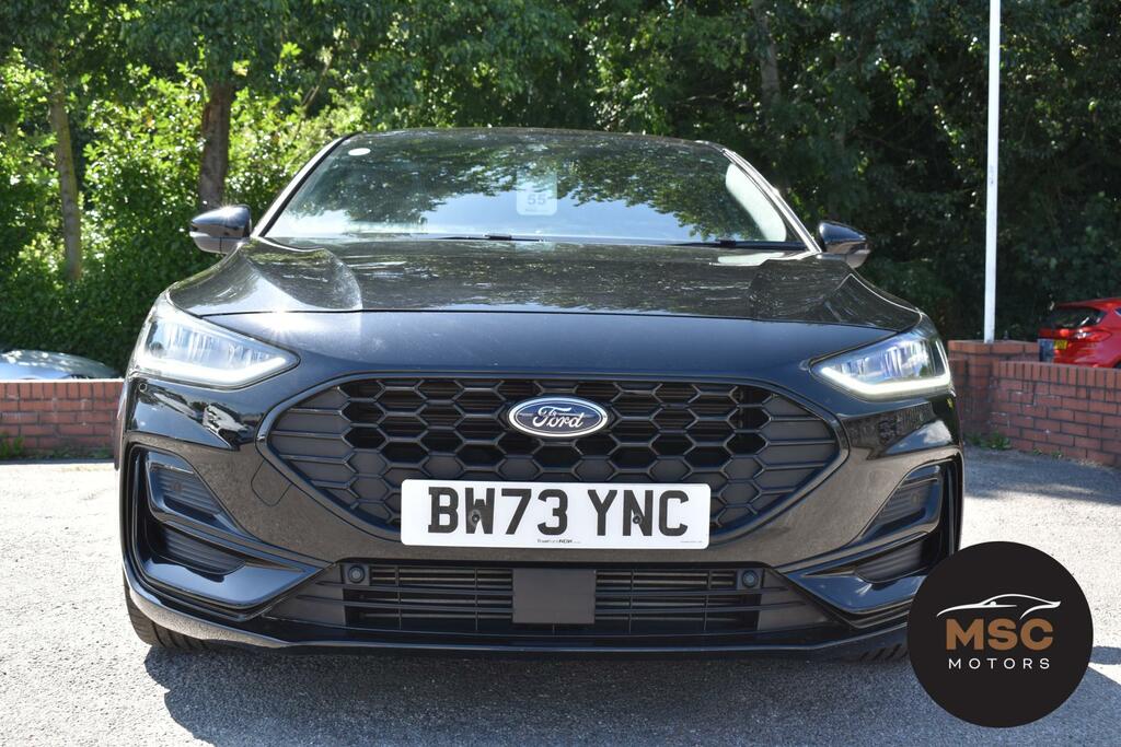 Ford Focus 1.0T Ecoboost Mhev St-line Hatchback Hy BW73YNC Black #4