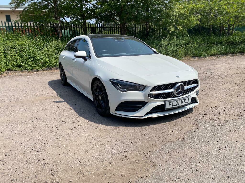Mercedes-Benz CLA Class 1.3 Cla180 Amg Line Premium Plus 2 Shooting Brak White