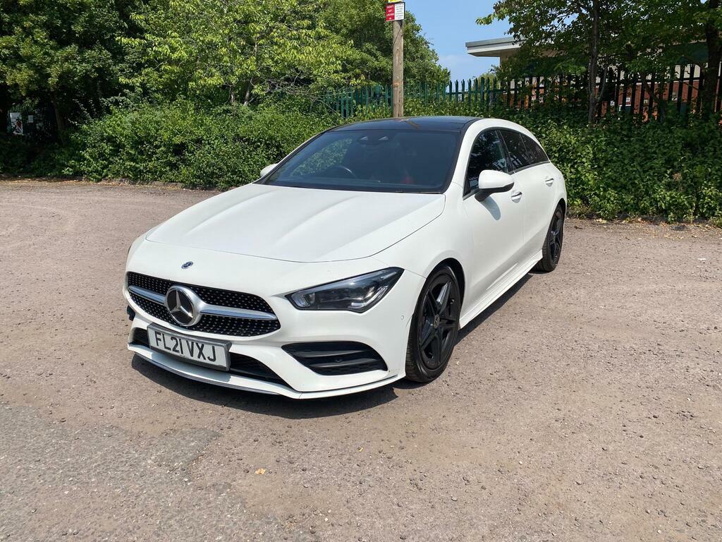 Mercedes-Benz CLA Class 1.3 Cla180 Amg Line Premium Plus 2 Shooting Brak White #3