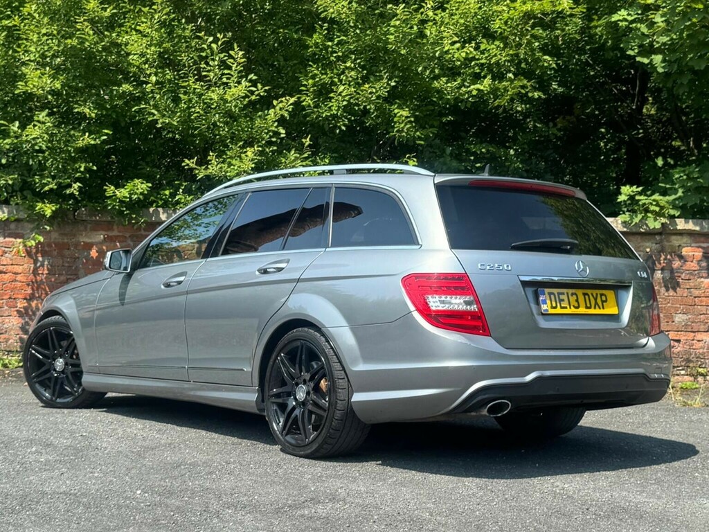Mercedes-Benz C Class 2.1 C250 Cdi Blueefficiency Amg Sport Plus G-troni DE13DXP Silver #2