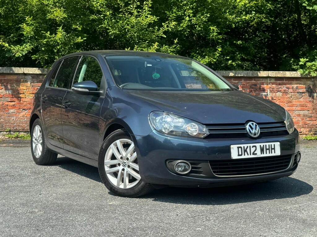 Volkswagen Golf 2.0 Tdi Gt Leather Euro 5 201212 DK12WHH Blue #6