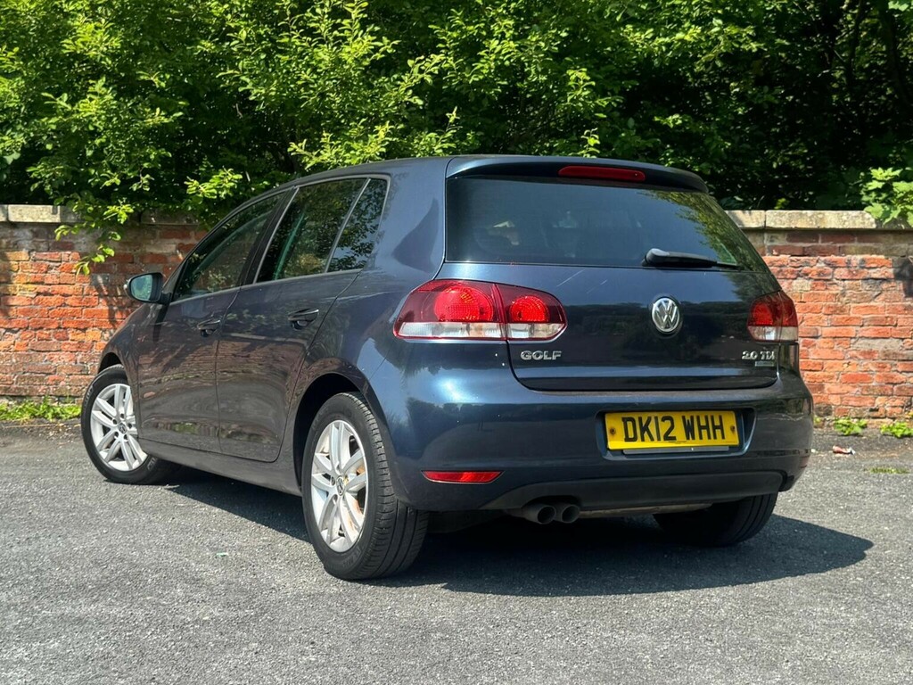 Volkswagen Golf 2.0 Tdi Gt Leather Euro 5 201212 DK12WHH Blue #2