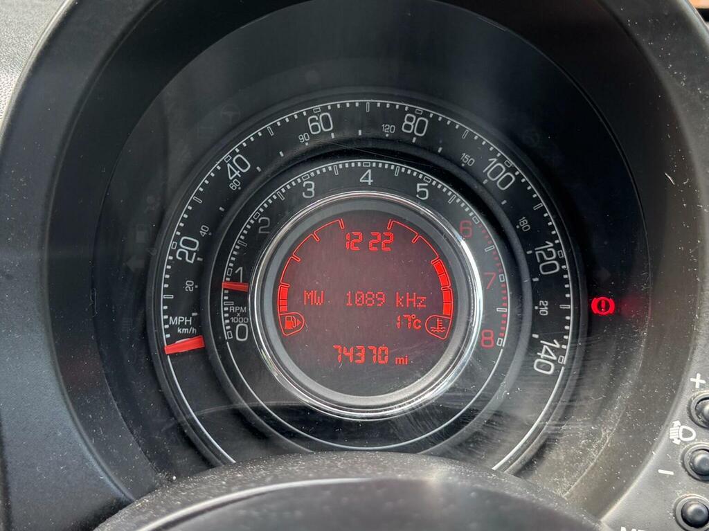 Fiat 500 Red #28