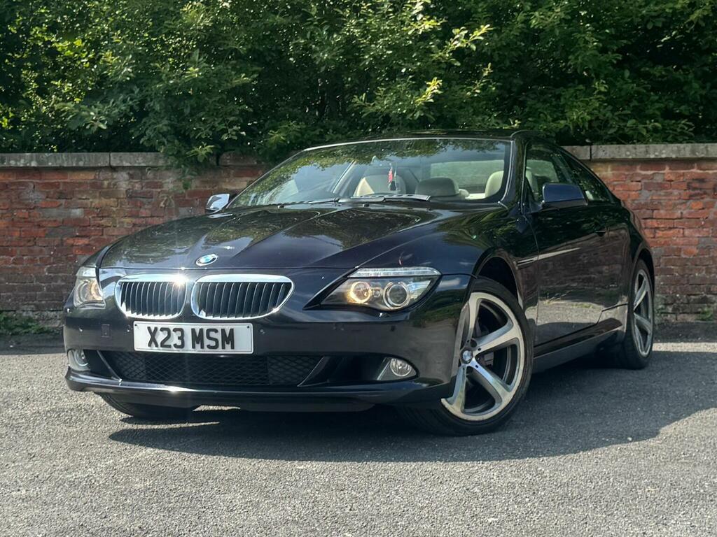 BMW 6 Series 3.0 635D Sport Steptronic Euro 4 Black #5
