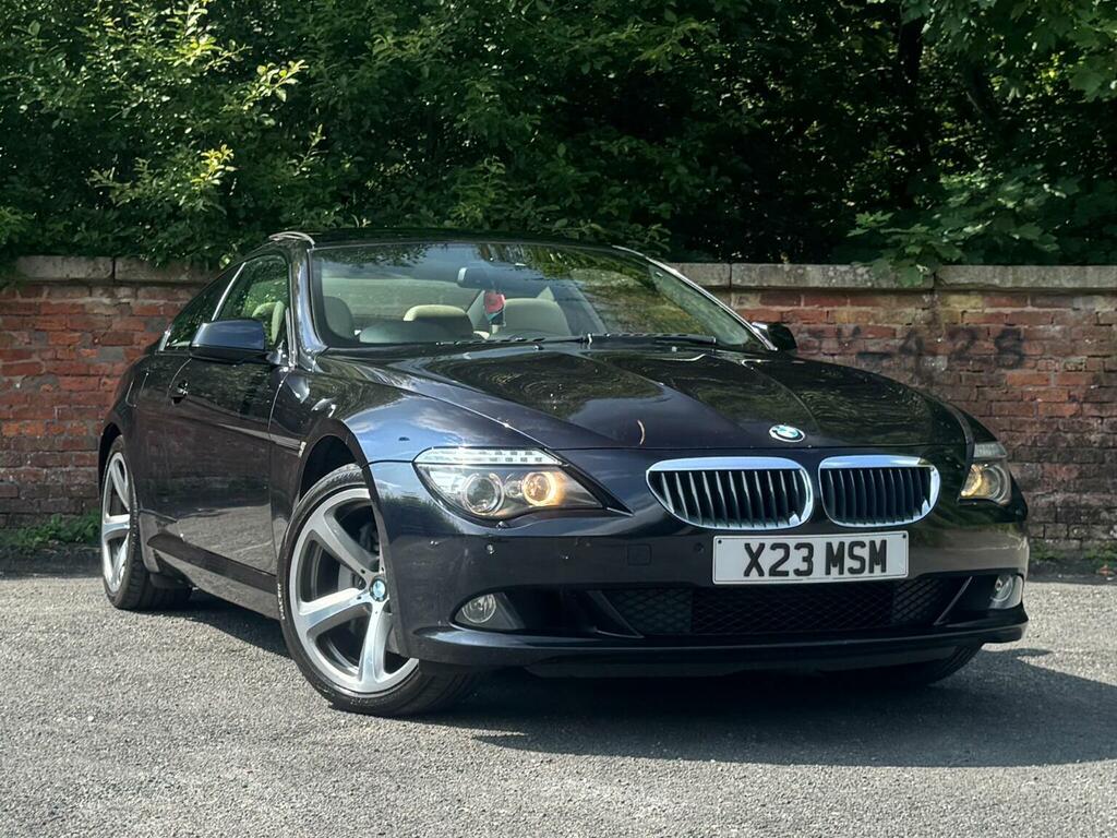BMW 6 Series 3.0 635D Sport Steptronic Euro 4 Black