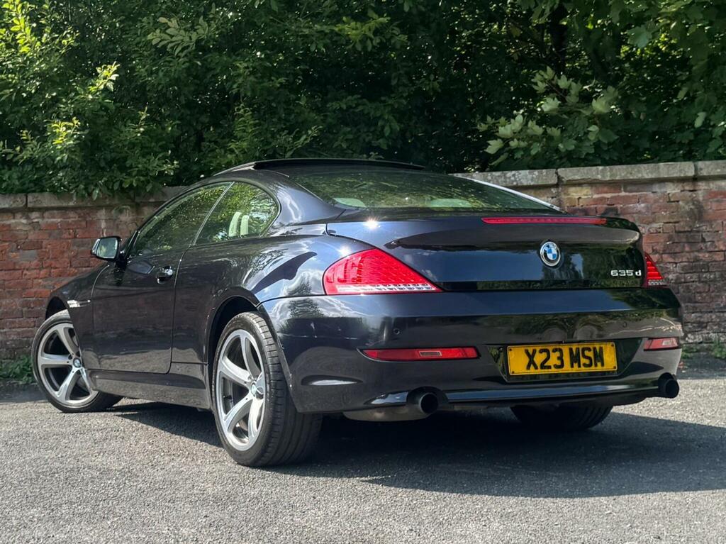 BMW 6 Series 3.0 635D Sport Steptronic Euro 4 Black #2