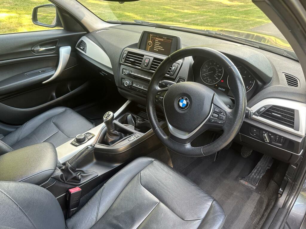 BMW 1 Series Hatchback 1.6 116I M Sport Euro 6 Ss 2013 Grey #28