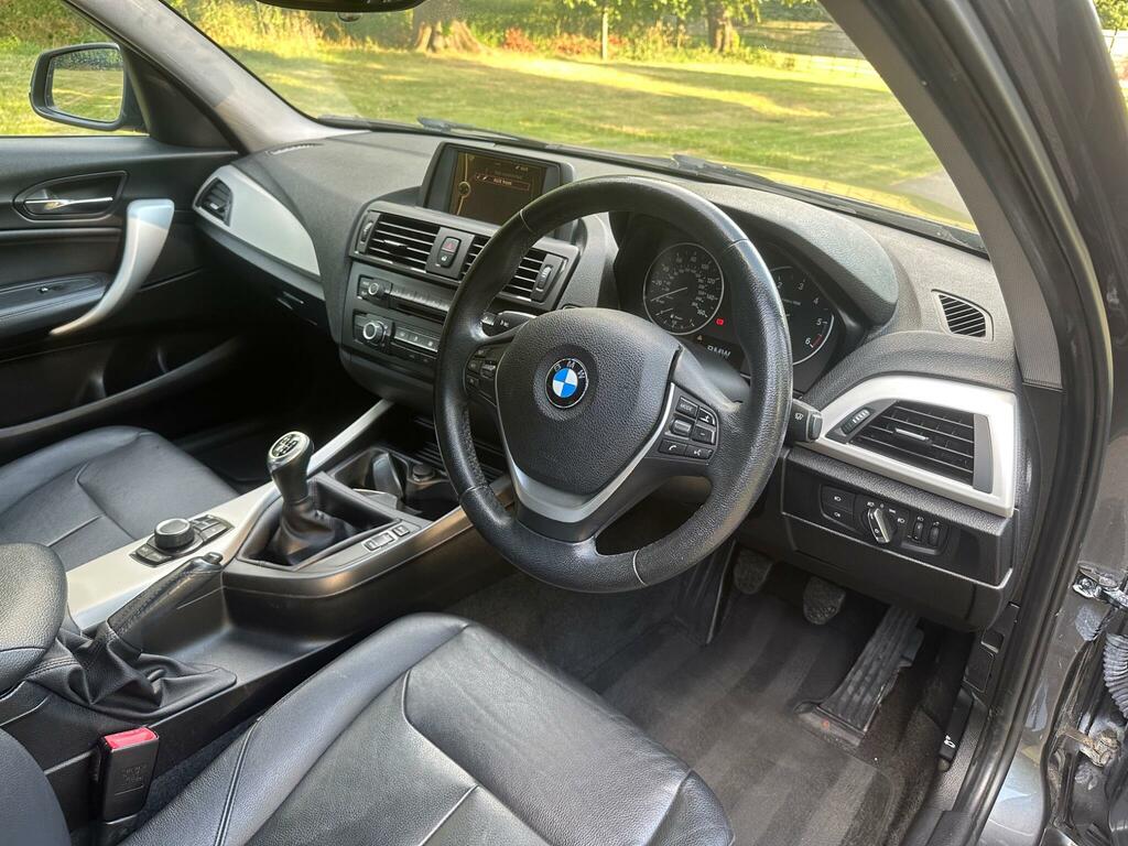 BMW 1 Series Hatchback 1.6 116I M Sport Euro 6 Ss 2013 Grey #27