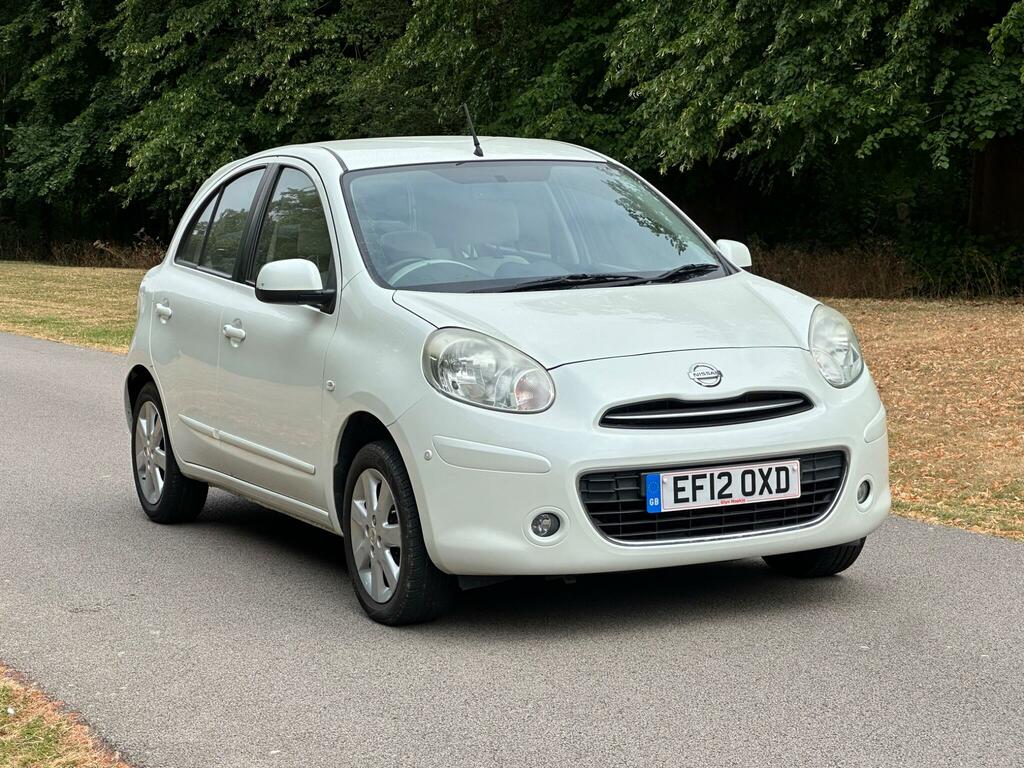 Nissan Micra Shiro White