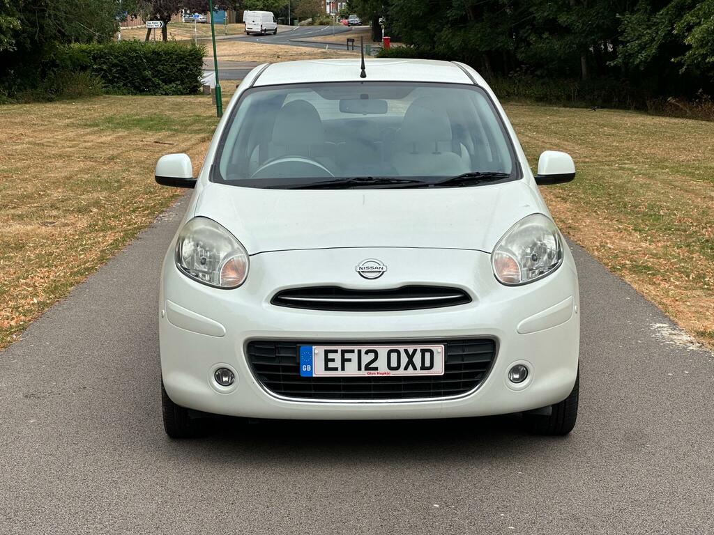 Nissan Micra Shiro White #2