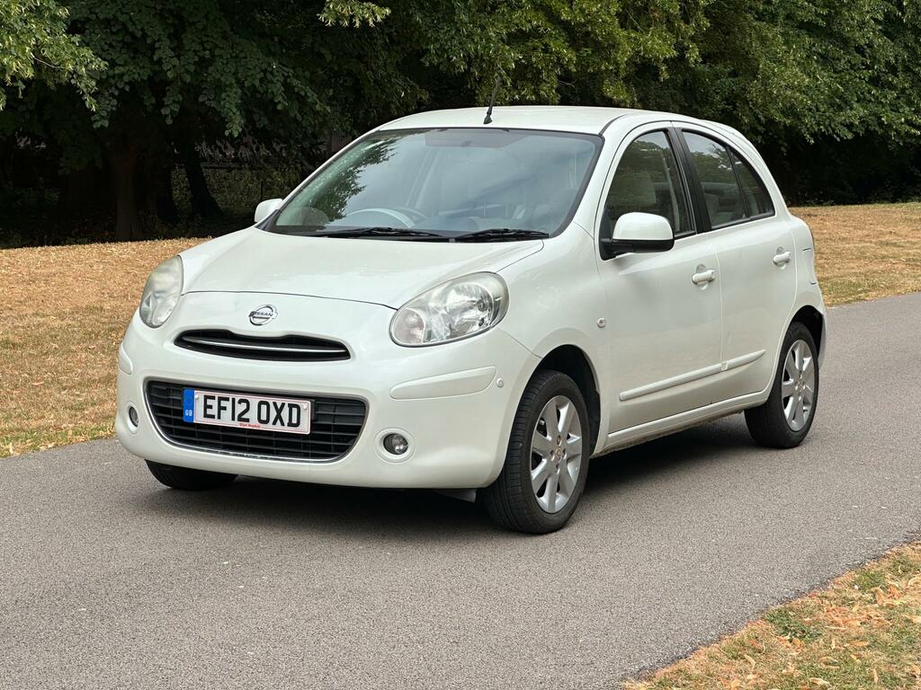 Nissan Micra Shiro White #3