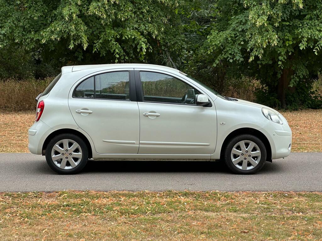 Nissan Micra Shiro White #6