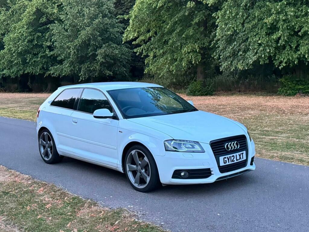 Audi A3 Black Edition White #2