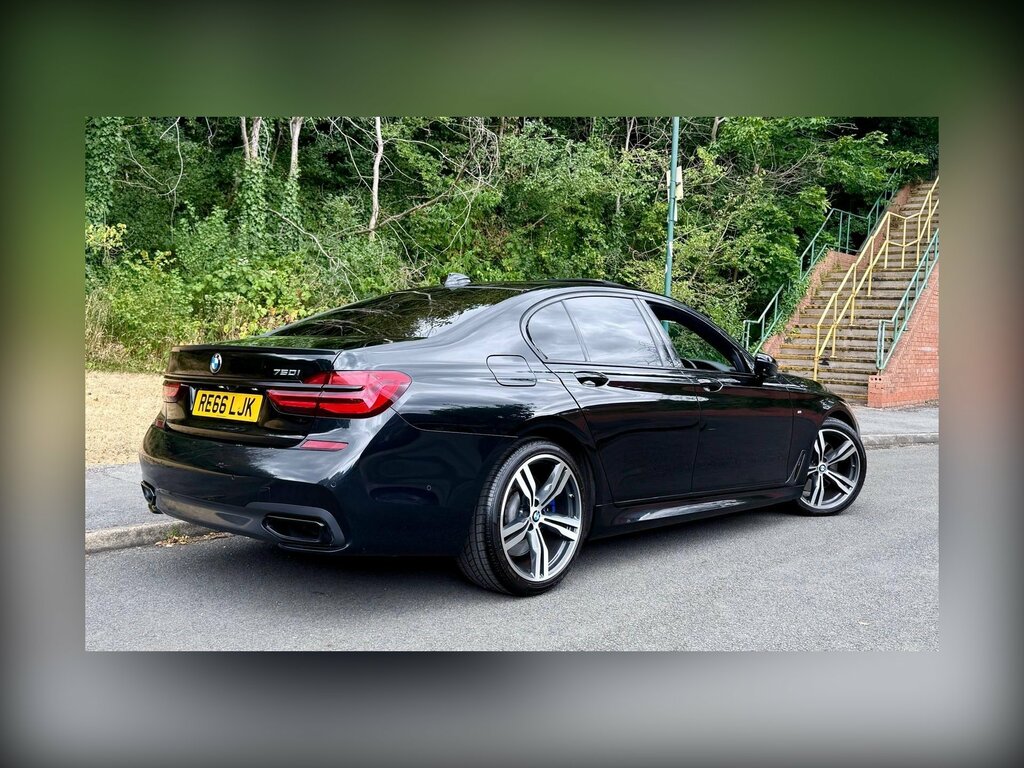 BMW 7 Series 4.4 750I V8 M Sport Euro 6 Ss Black #6