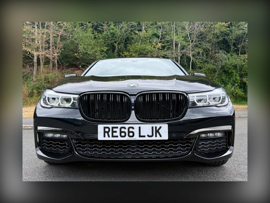 BMW 7 Series 4.4 750I V8 M Sport Euro 6 Ss Black #3