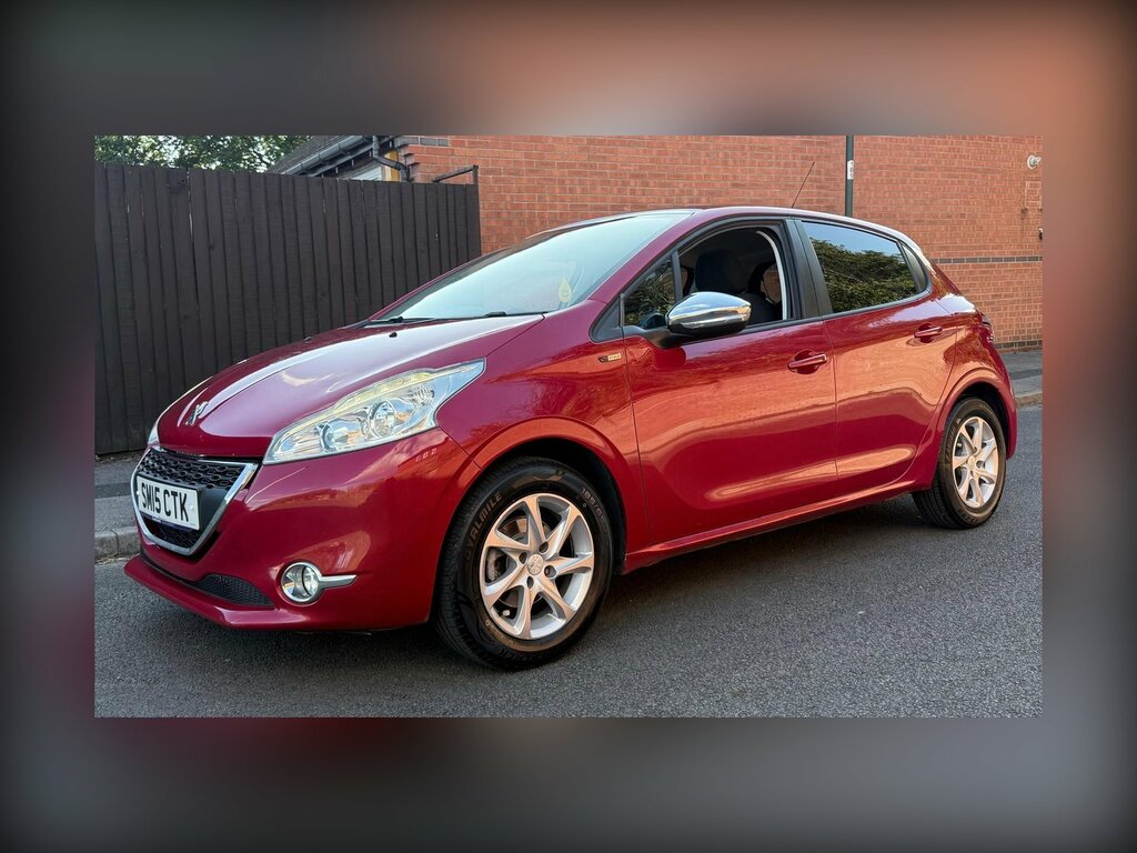Peugeot 208 1.2 Vti Puretech Style Euro 6 Red #5
