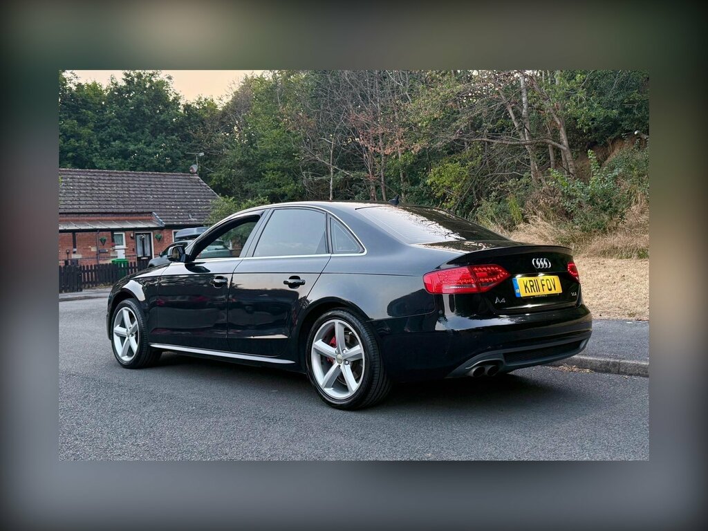 Audi A4 2.0 Tdi S Line Euro 5 Ss Black #4