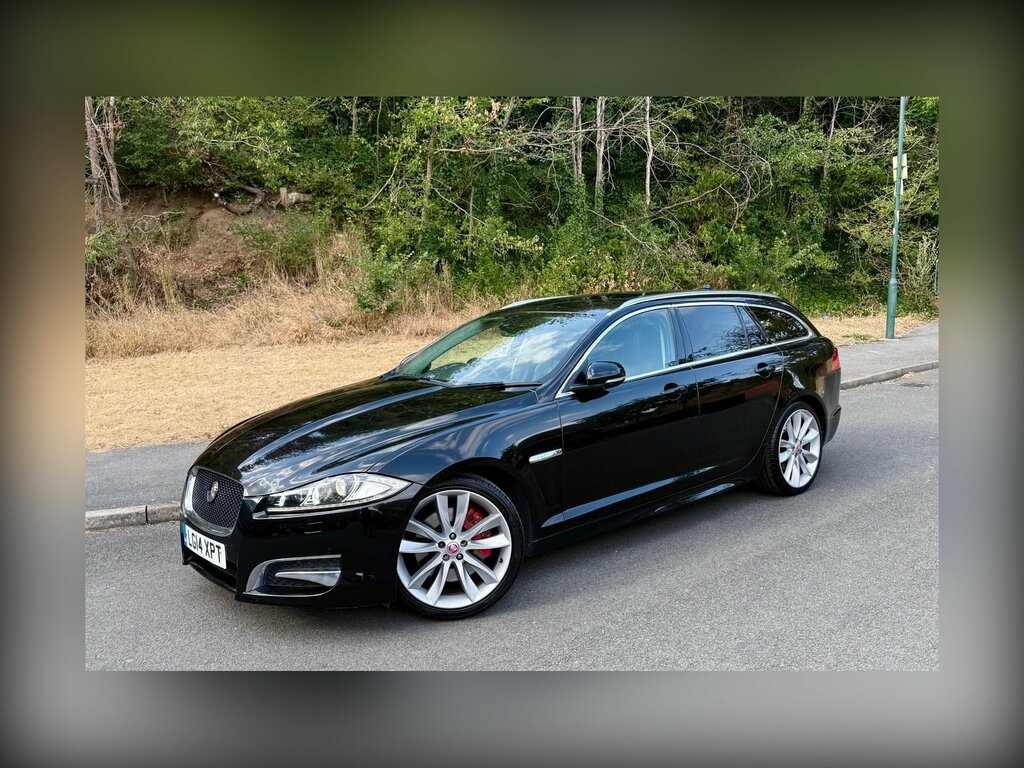 Jaguar XF 3.0D S V6 Portfolio Sportbrake Euro 5 Ss 5 LG14XPT Black #3