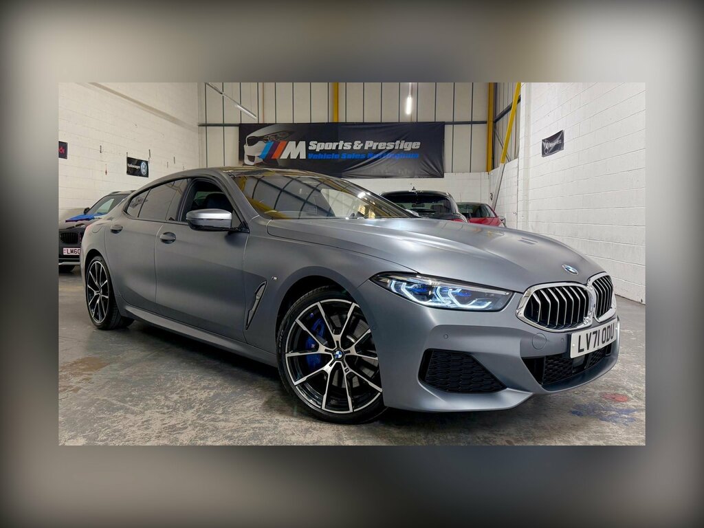 BMW 8 Series Gran Coupe 3.0 840D Mht M Sport Steptronic Xdrive Euro 6 Ss Blue #2