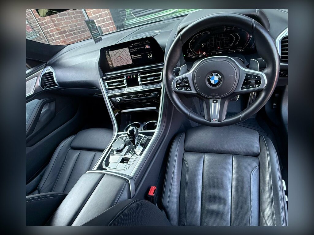 BMW 8 Series Gran Coupe 4.4L Null Black #11
