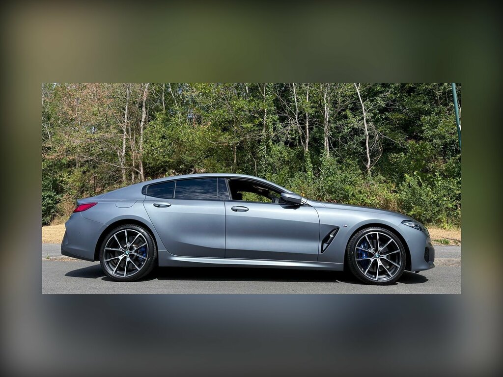 BMW 8 Series Gran Coupe 3.0 840D Mht M Sport Steptronic Xdrive Euro 6 Ss Blue #3
