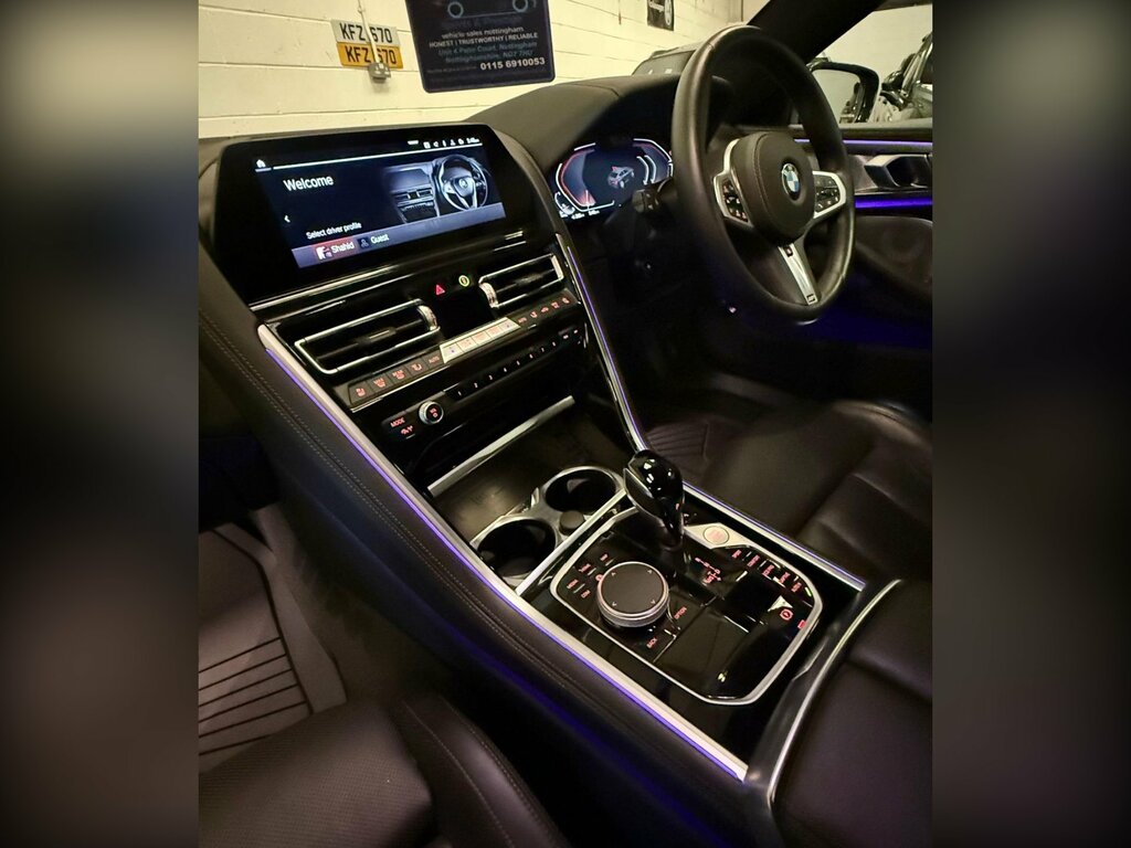 BMW 8 Series Gran Coupe 4.4L Null Black #79
