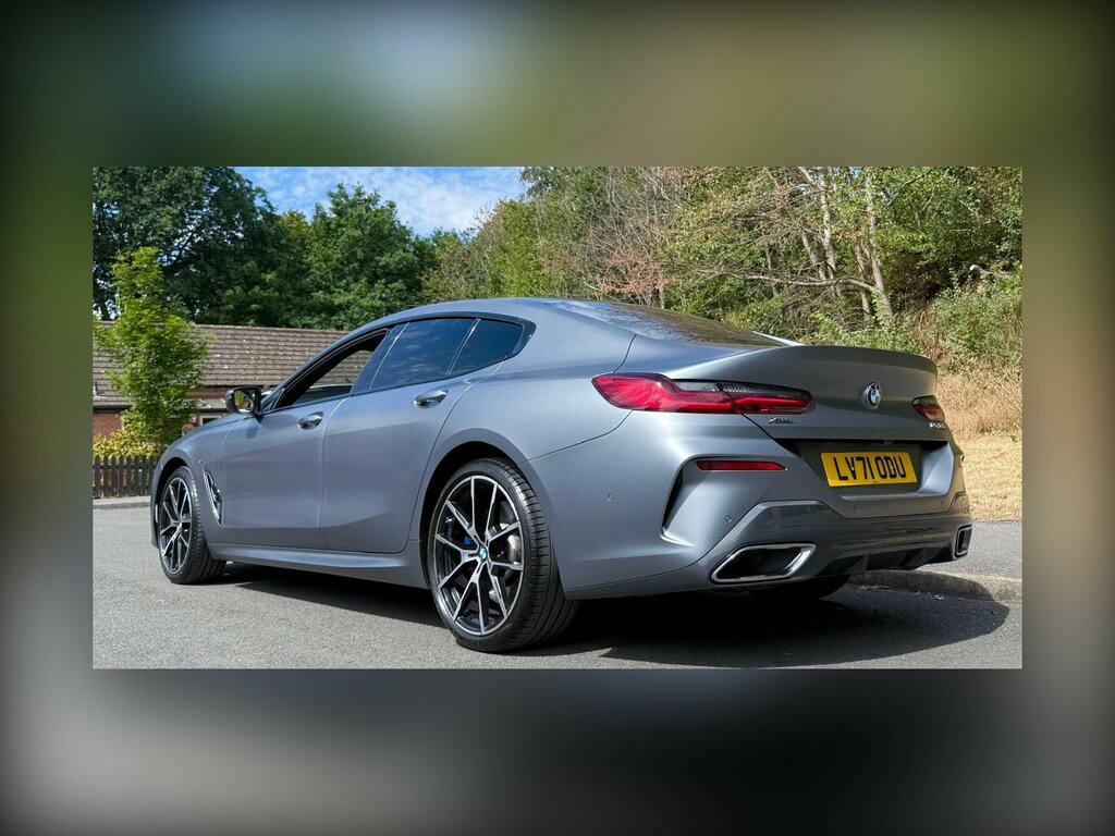 BMW 8 Series Gran Coupe 4.4L Null Black #9