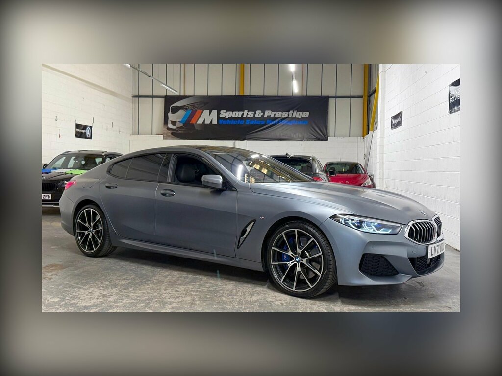 BMW 8 Series Gran Coupe 3.0 840D Mht M Sport Steptronic Xdrive Euro 6 Ss Blue #3