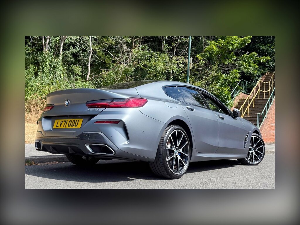 BMW 8 Series Gran Coupe 4.4L Null Black #44