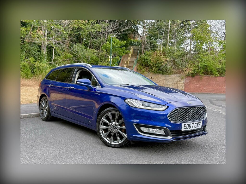 Ford Mondeo 2.0 Tdci Vignale Estate Powershift Awd EO67GNF Blue