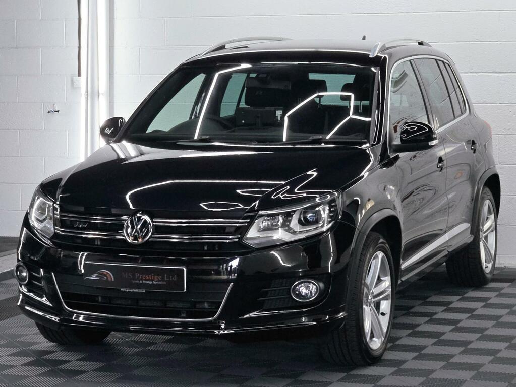 Volkswagen Tiguan 2.0 Tdi Bluemotion Tech R-line Dsg 4Wd Euro 5 Ss AA40SLA Black #5