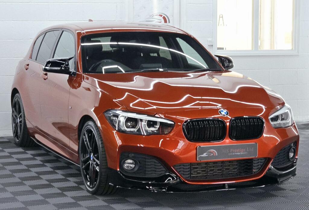 BMW 1 Series M Sport Shadow Edition Orange #4