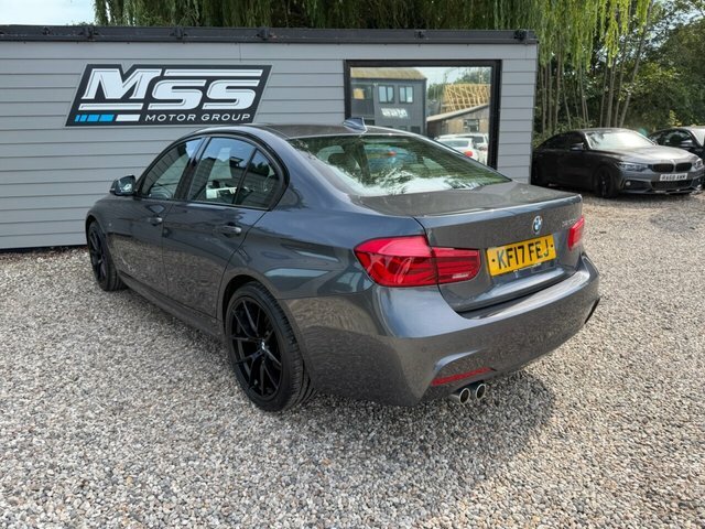 BMW 3 Series 2017 2.0 320D M Sport Saloon Euro KF17FEJ Grey #3