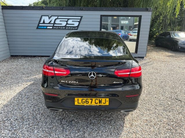 Mercedes-Benz GLC Class 2017 2.1 Glc220d Amg Line Premium Coupe Dies Black #4