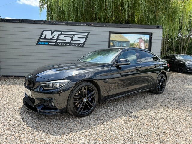BMW 4 Series Gran Coupe 2018 2.0 420D M Sport Hatchback Xd Black