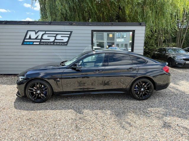 BMW 4 Series Gran Coupe 2018 2.0 420D M Sport Hatchback Xd Black #2