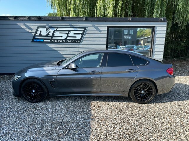 BMW 4 Series Gran Coupe 2017 2.0 420D M Sport Hatchback Eu Grey #2